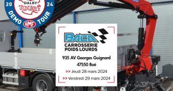 HMF DEMO TOUR – 1ère étape : Carrosserie BACA